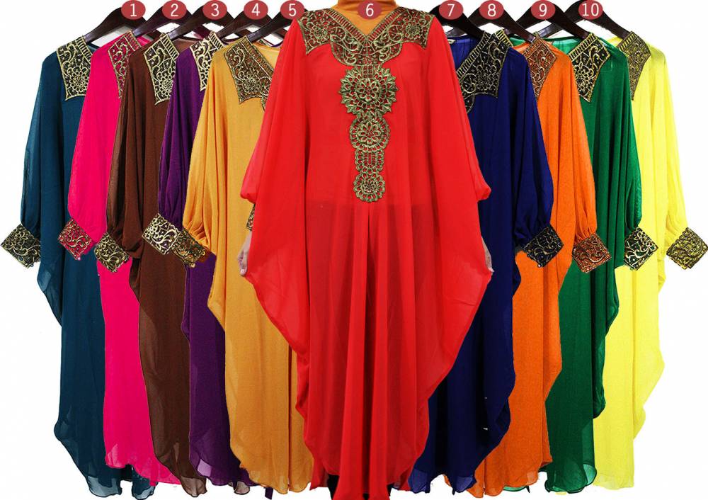 Moroccan & Kaftan Abaya Dress