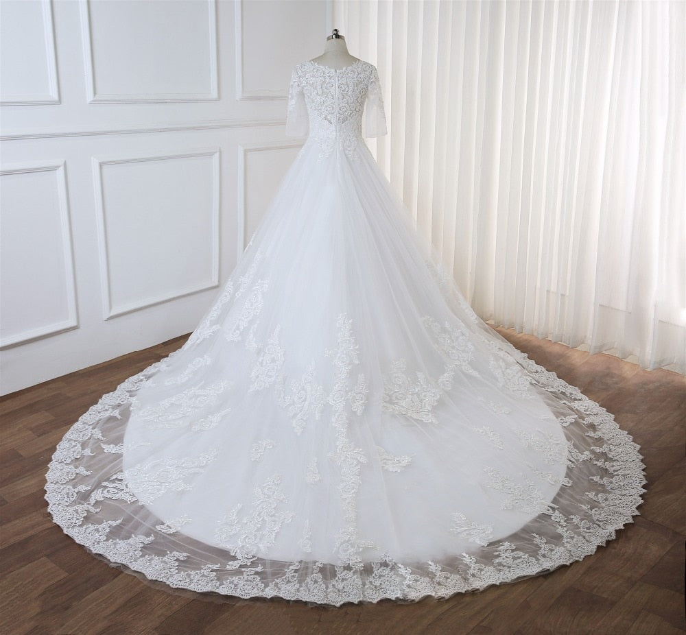 Luxury Ball Gown Bridal Dress| All For Me Today