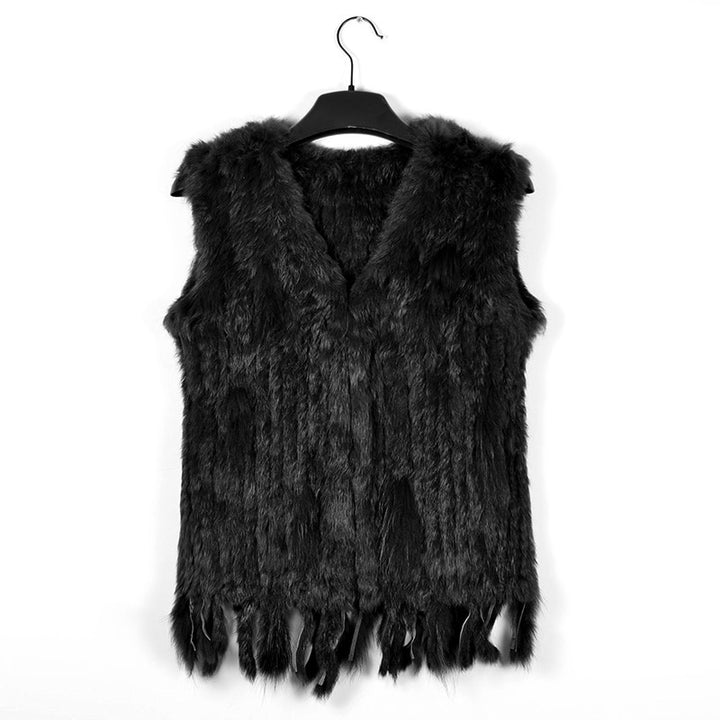 Gilet Women's Handmade Natural Fur Vest| All For Me Today