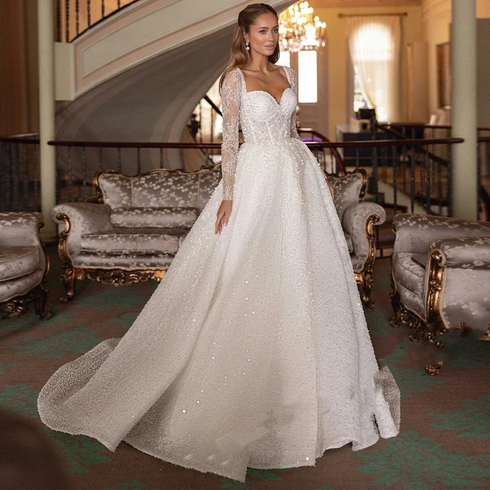 wedding dresses fitted a line Ravishing Lace A-Line Women's Dress Size:4-LONG Women's S Long Used Prom Dresses