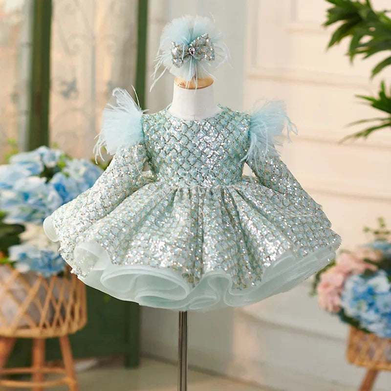 Baby Princess Sequins Dress