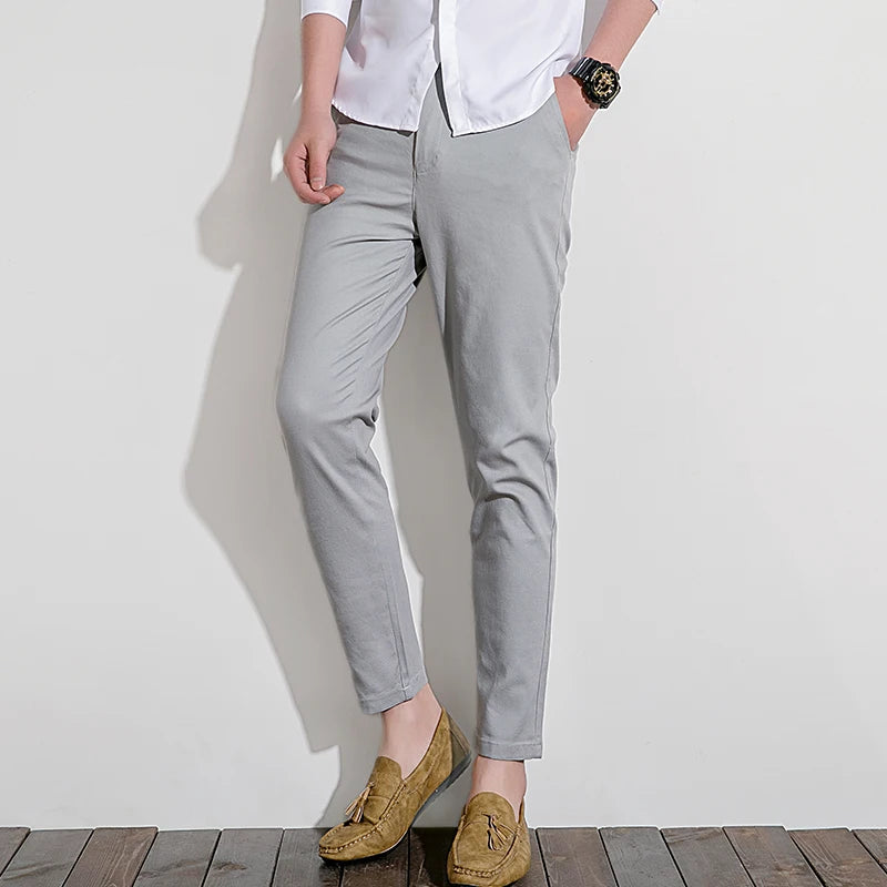 Live In Style Men's Ankle-Length Pants