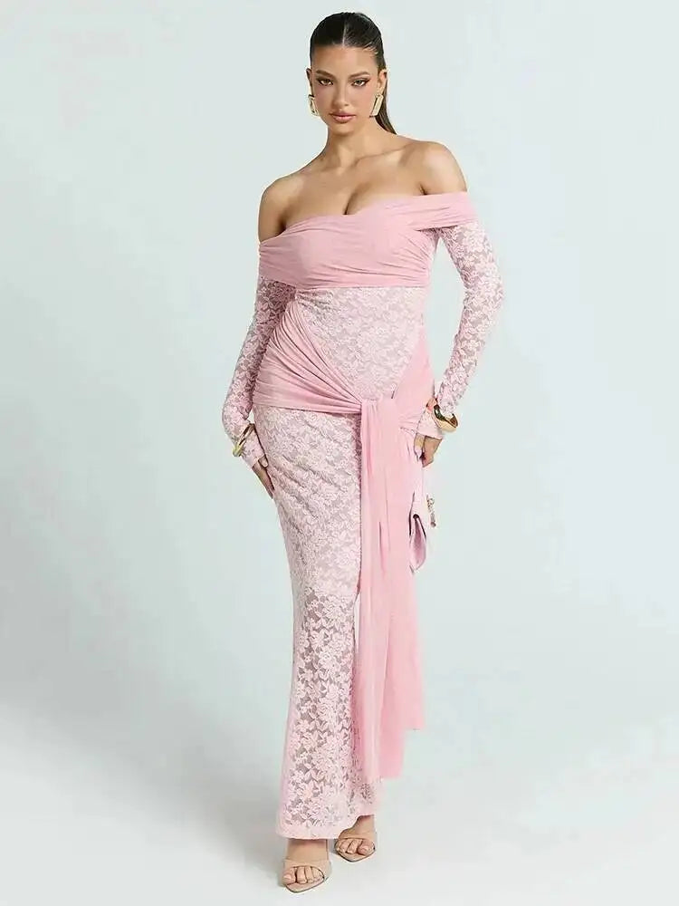 New Vision See Through Women's Maxi Dress