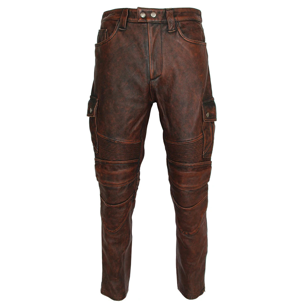 Vintage leather pants mens online