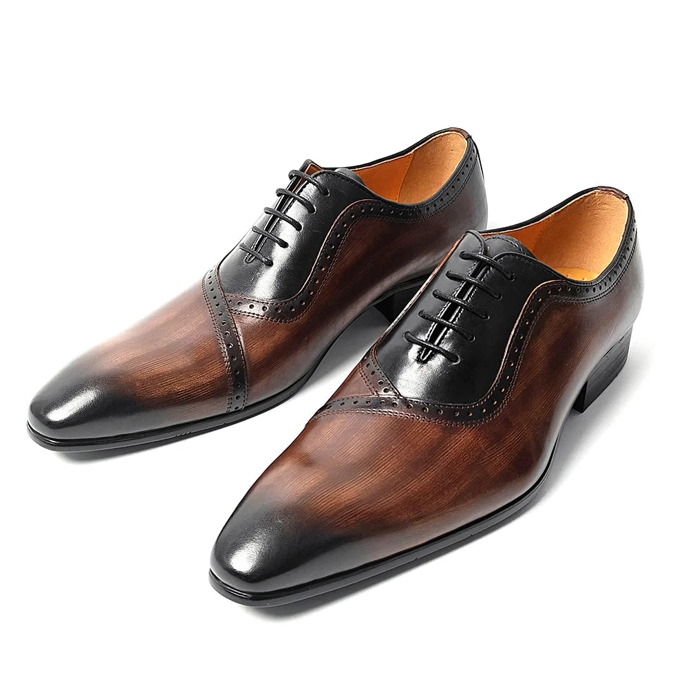 Higher-Carved Men's Dress Shoes