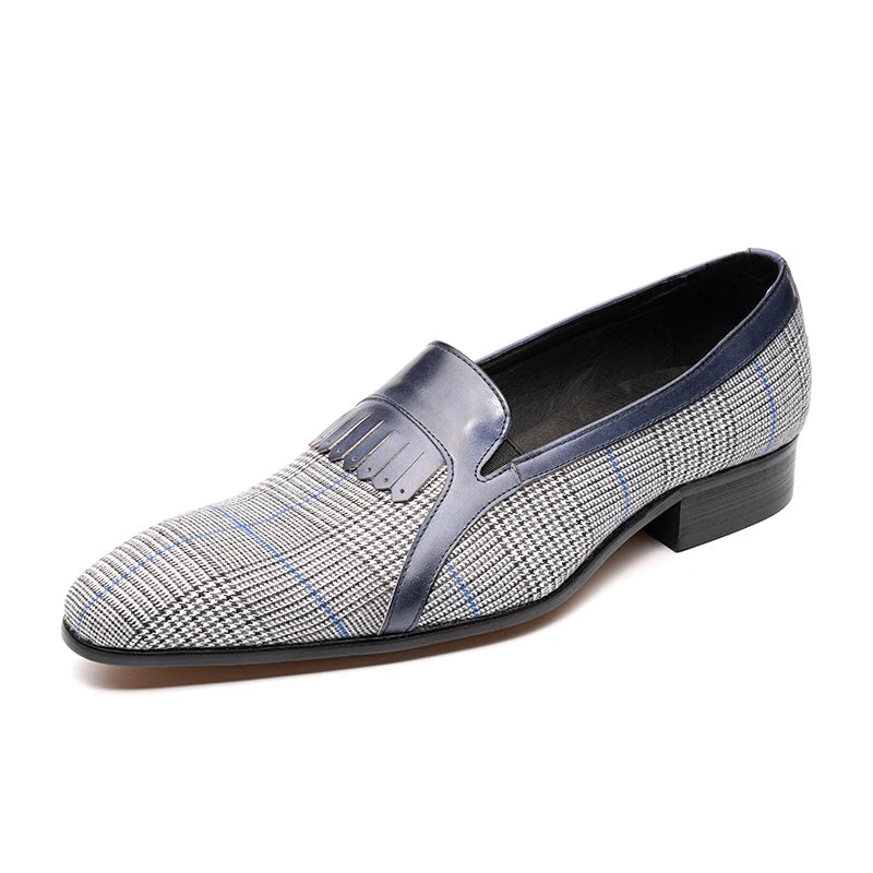 Unique Cotton Fabric Men Loafer Shoes - All For Me Today Unique Cotton Fabric Men Loafer Shoes - All For Me Today