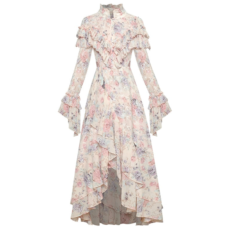 Feel The Breeze Exquisite Ruffles Chiffon Dress | All For Me Today