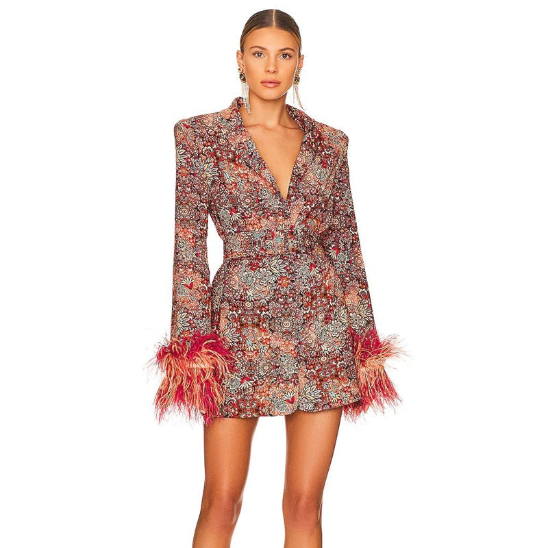 fitted dress coat Blue / Purple Fitted & Flared Women's Coat With Hood: Misty Rose | Extra Small