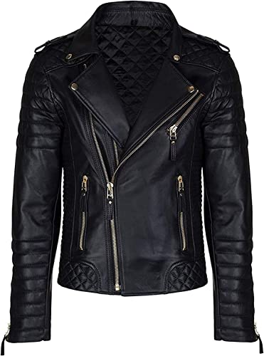 Lambskin Slim Fit Black Leather Women's Jacket | All For Me Today
