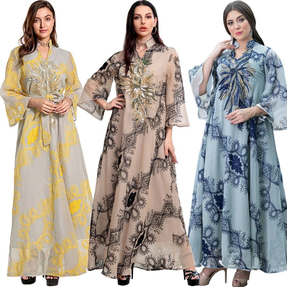 Arab Inspiration- Celebrate Your Eid Festival With Moroccan Kaftan Abaya | All For Me Today