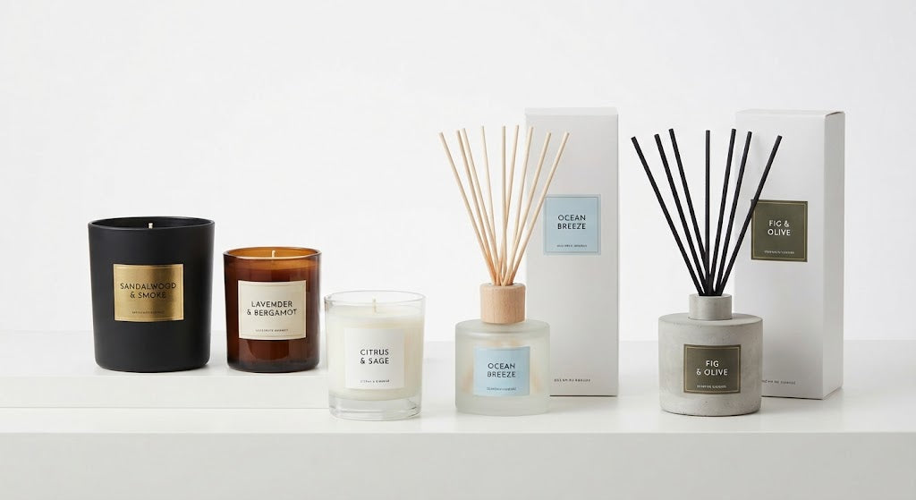 Luxury Scented Candles & Reed Diffusers | Elevate Your Home Ambiance