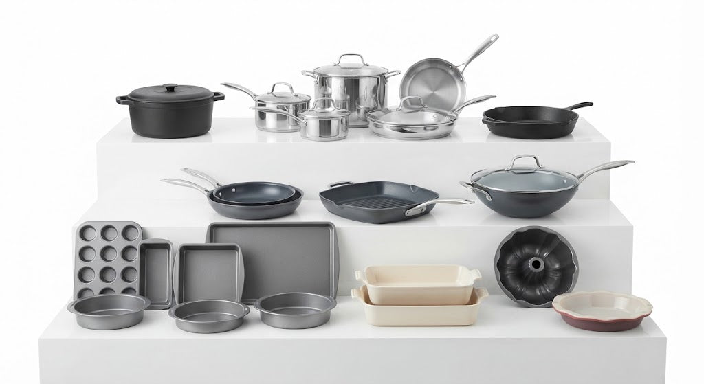 Premium Cookware & Bakeware | Durable Pots, Pans & Baking Sets