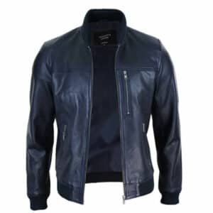 Men's Bomber Leather Jacket | All For Me Today