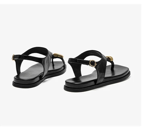 Elegant T-Strap Flip Flops Sandals