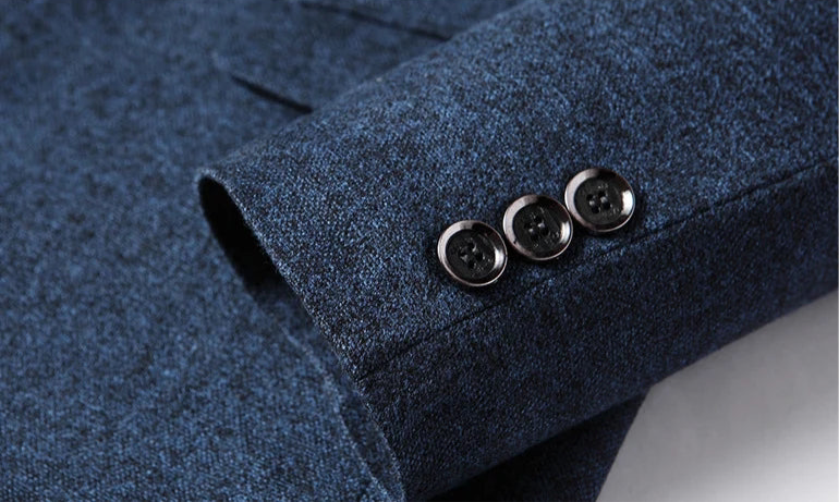 Elegant Turn-Down Collar Blazer