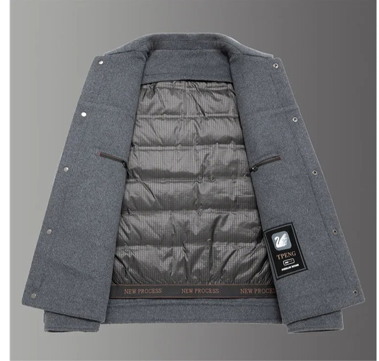 Dignified Thickened Woolen Coat