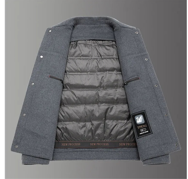 Dignified Thickened Woolen Coat