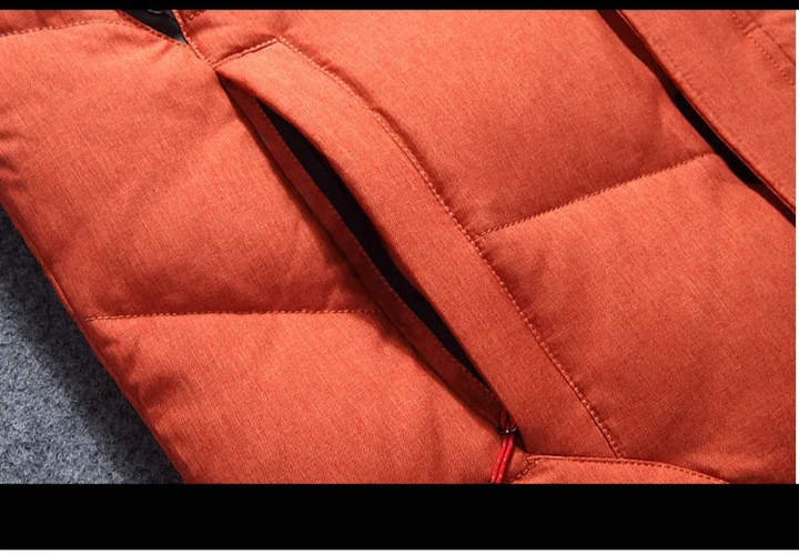 Thick Warm Feather Puffy Jacket