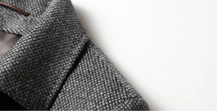 Fancy Duck Down Wool Coat