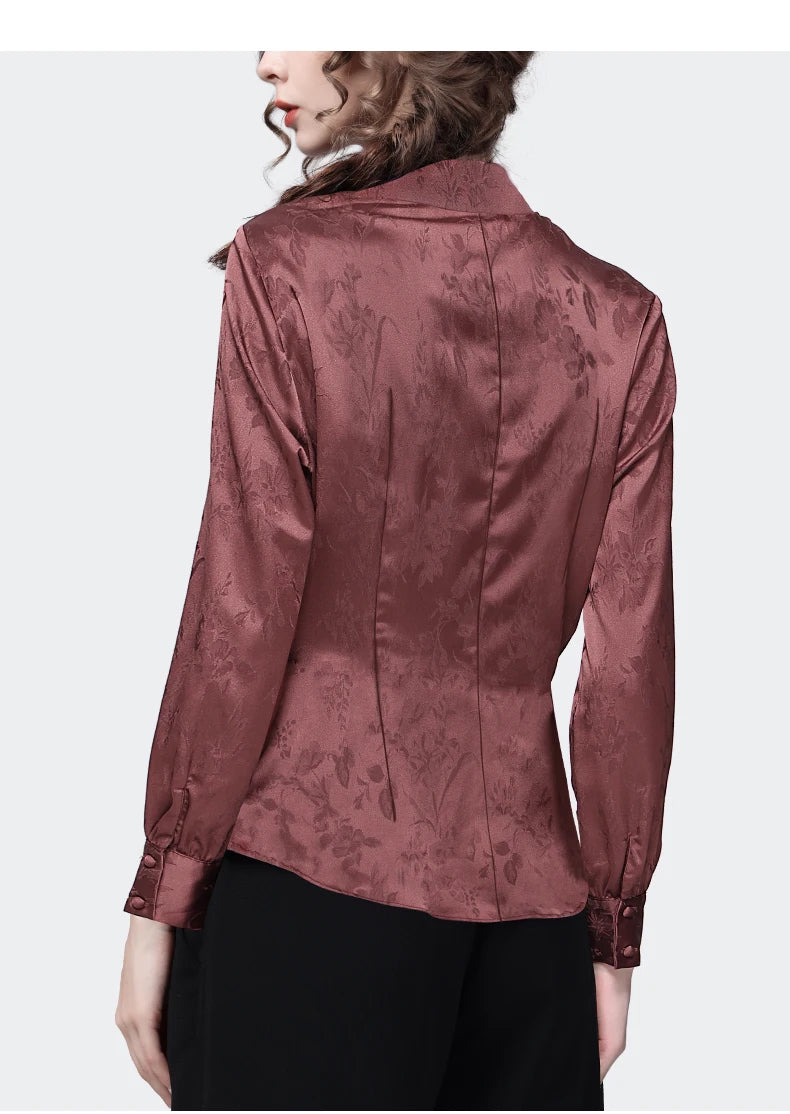 Elegant Slim Button-down Top