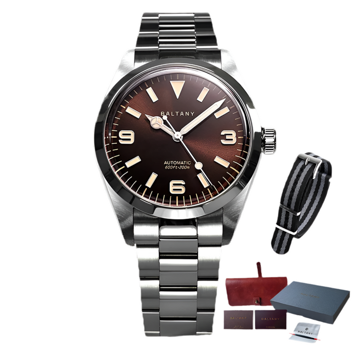 Stylish Stainless Mechanical Watch