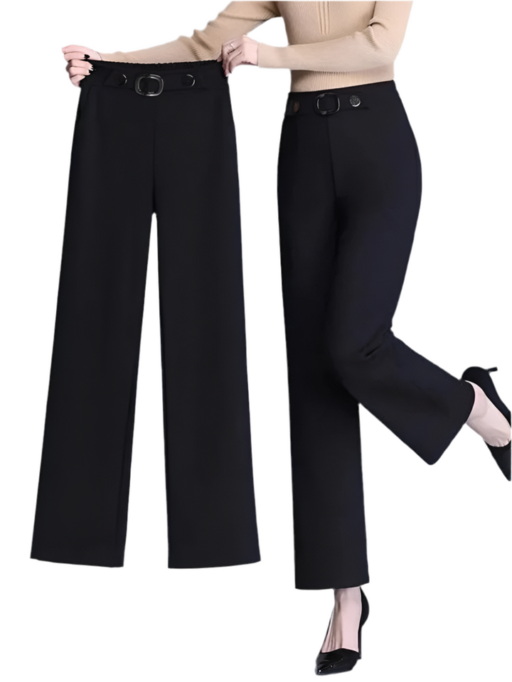 Comfortable Plaid Baggy Pants