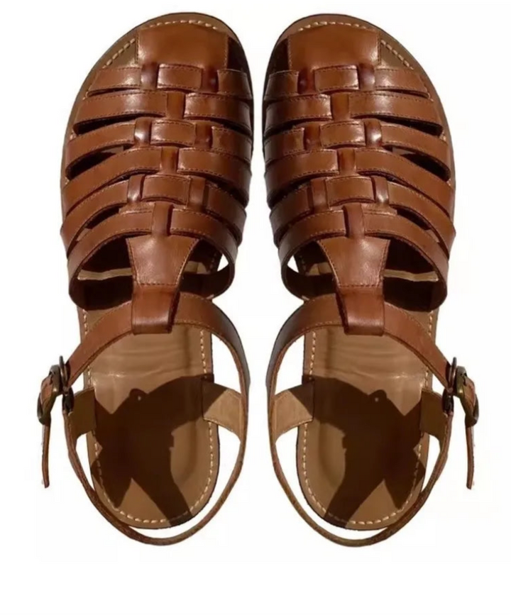 Graceful Weaving Gladiator Sandals