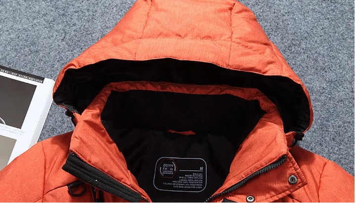 Thick Warm Feather Puffy Jacket