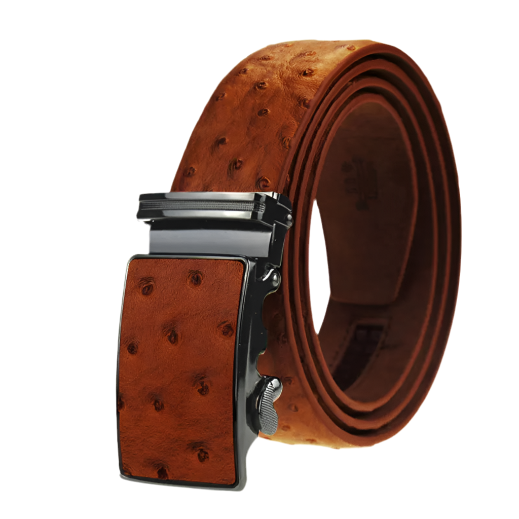 Stylish Texture Automatic Buckle Belt