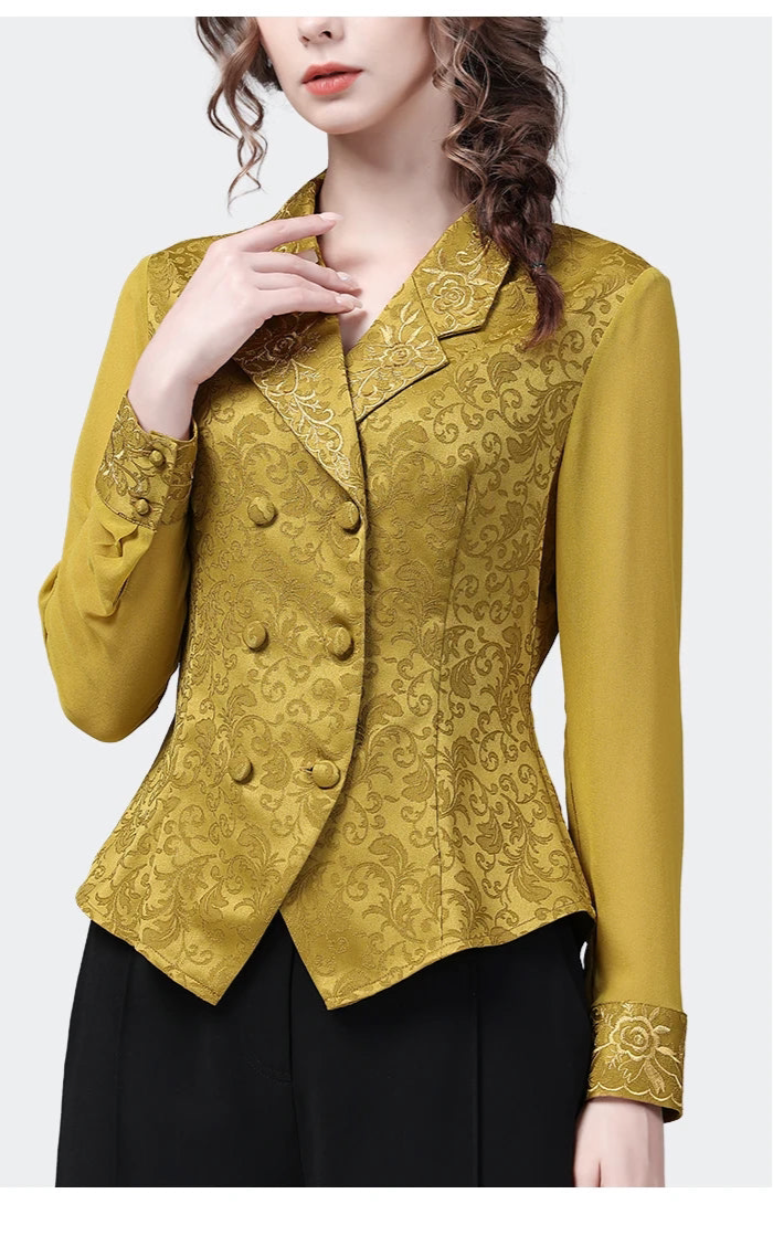 Vintage Retro Embroidered Top