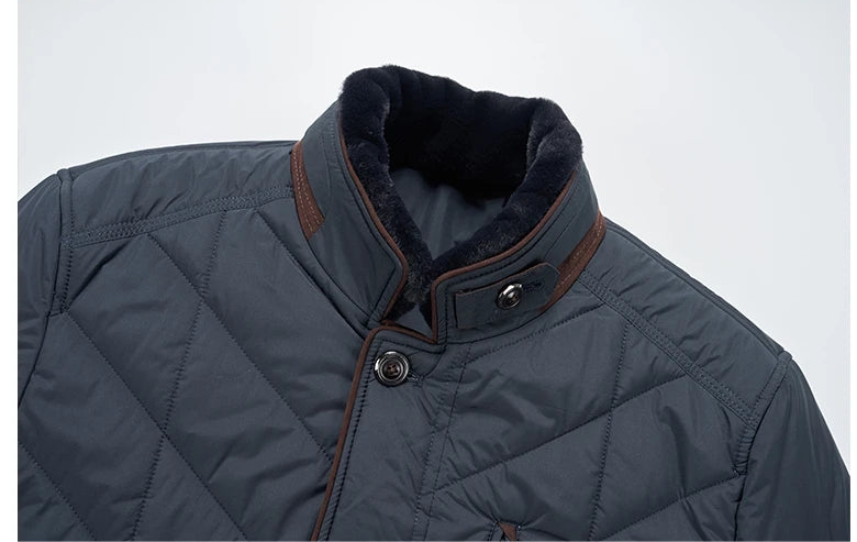 Smart Warm Windproof Padded Jacket