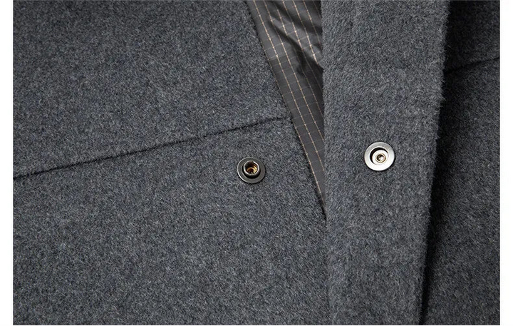 Dignified Thickened Woolen Coat