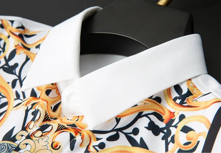 Stylish Retro Court Style Luxury Shirt