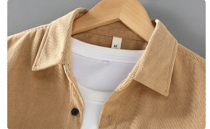 Trendy Corduroy Cotton Casual Shirt