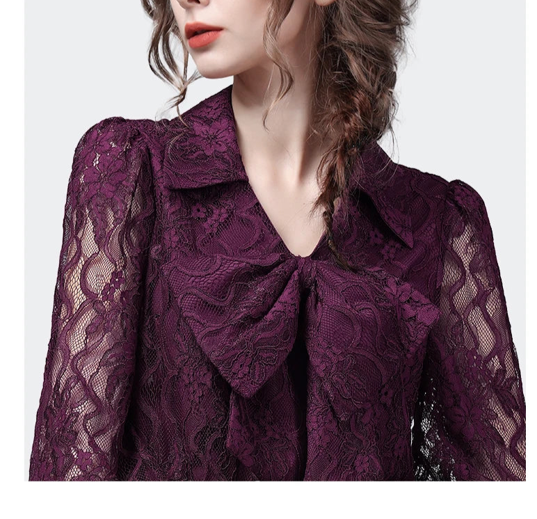 Vintage Hook Flower Casual Top