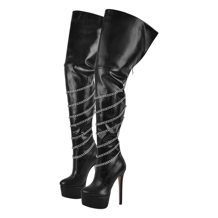 Fashionable Platform Over-the Knee Boots