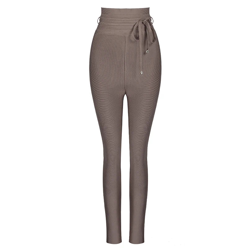 Stunning High Waist Stretch Pencil Pants