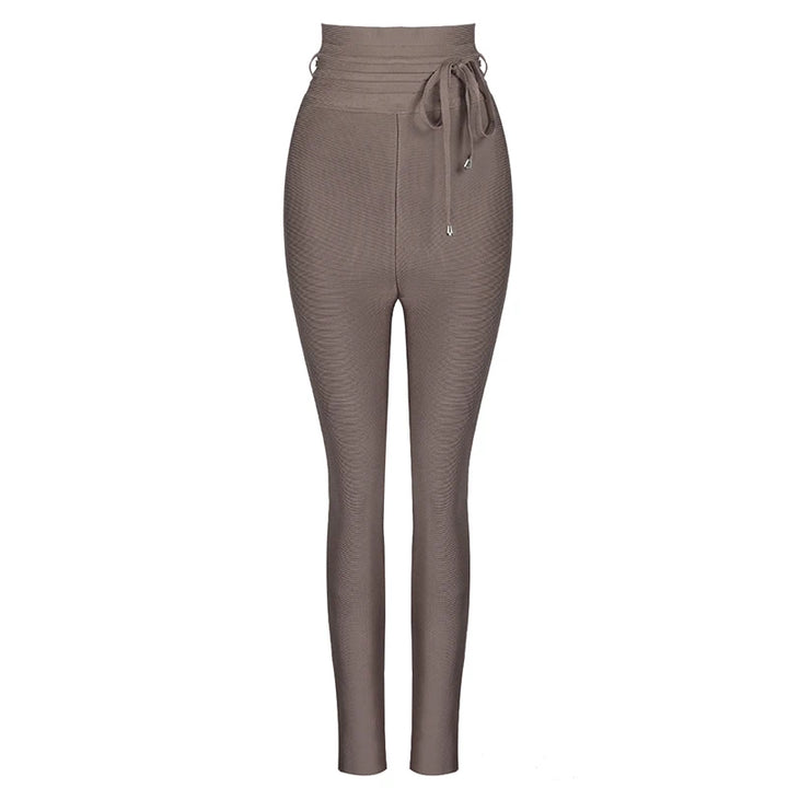 Stunning High Waist Stretch Pencil Pants