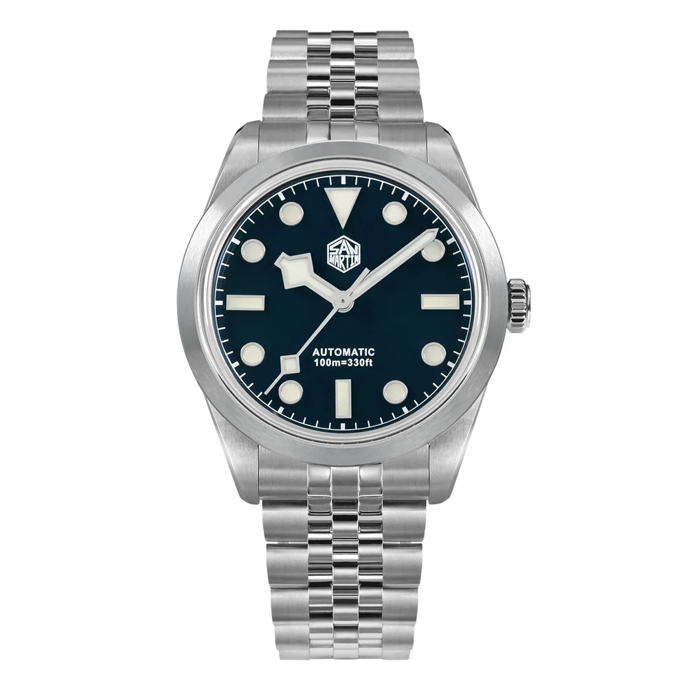 Glorious Sapphire Glass Mechanical Wristwatch