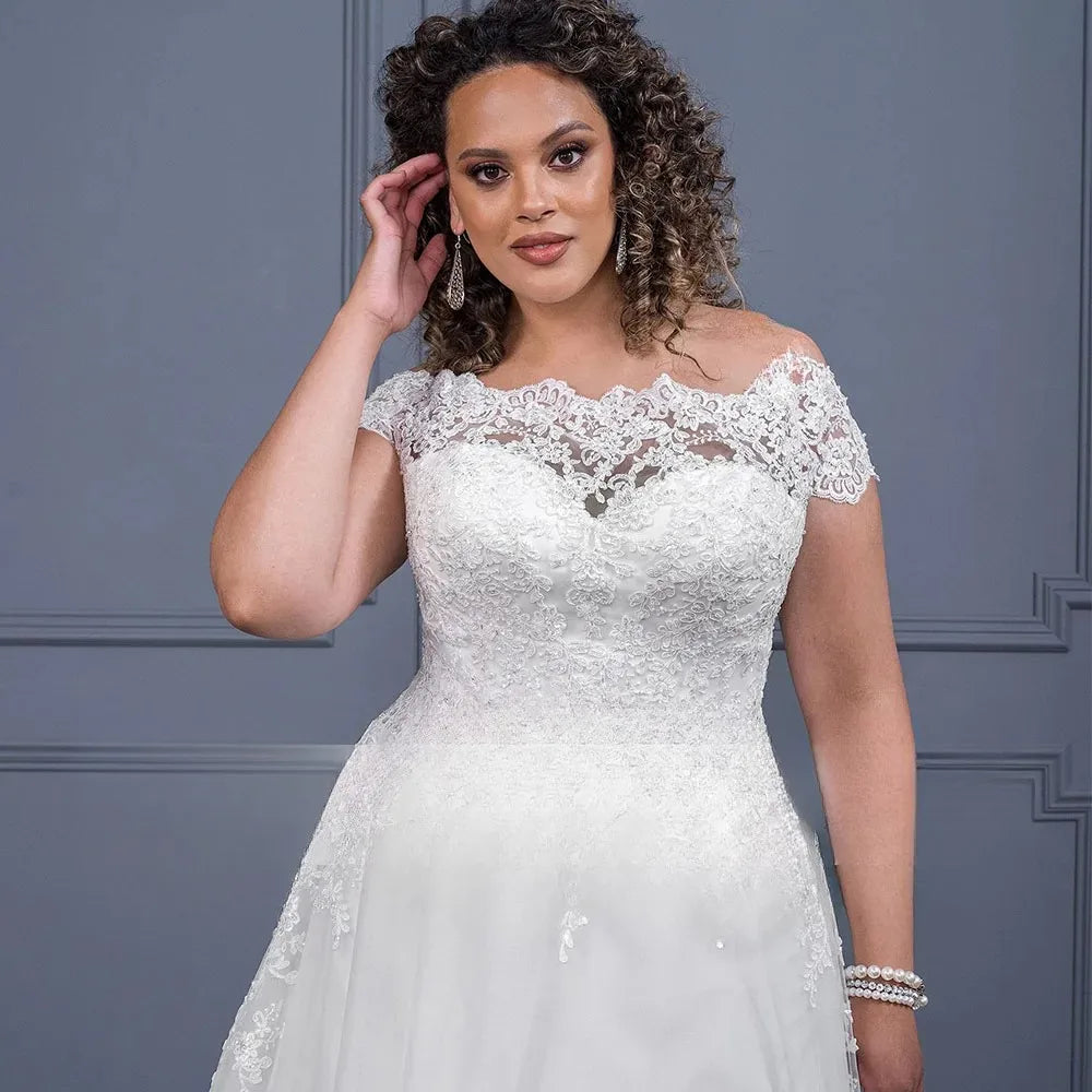 Romantic Chic A-Line Bridal Dress