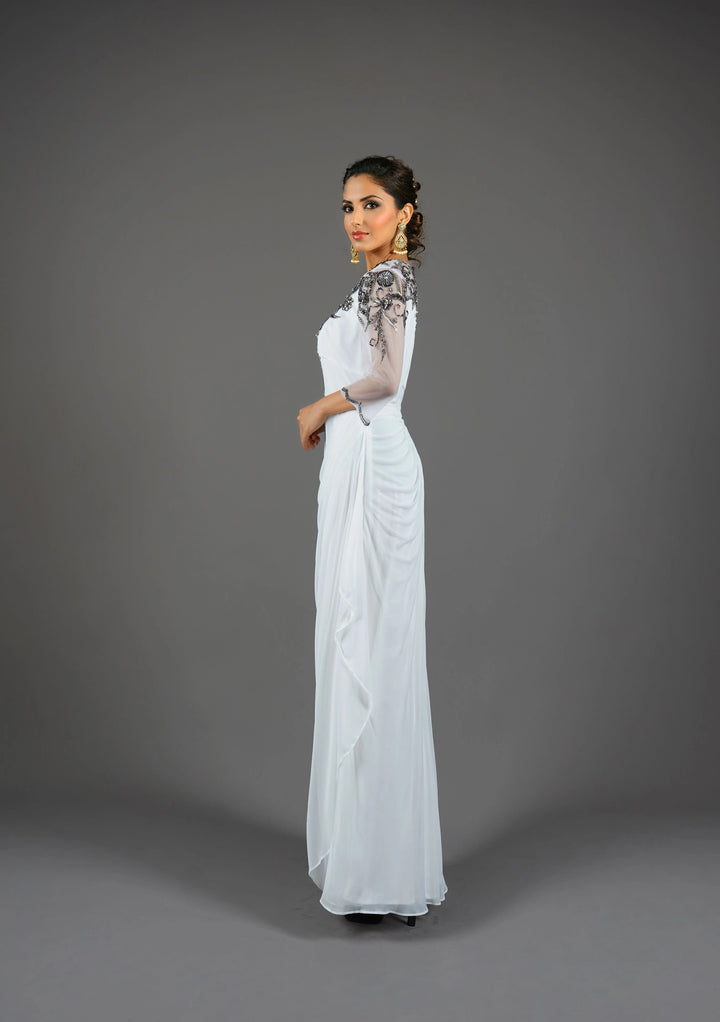 Keep You Accompanied Pearl Jade Evening Dress