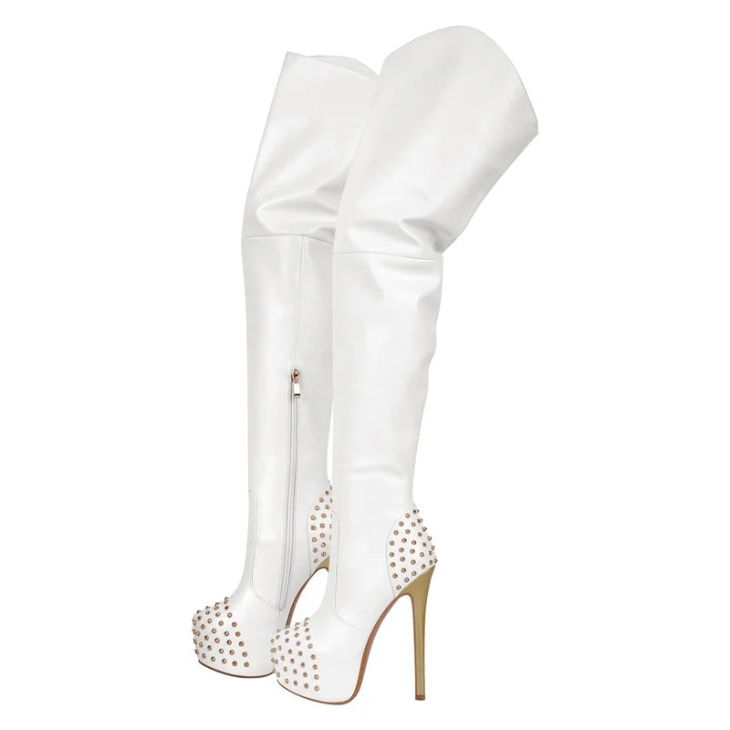 Fashionable Platform Over-the Knee Boots