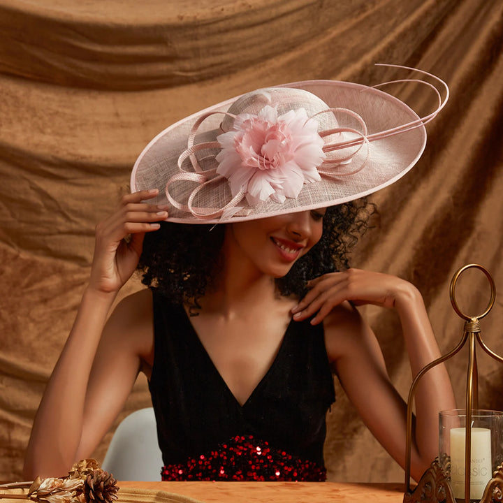 Unique Derby Sinamay Hat