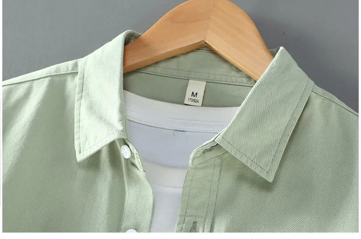 Work Style Pure Cotton Casual Shirt