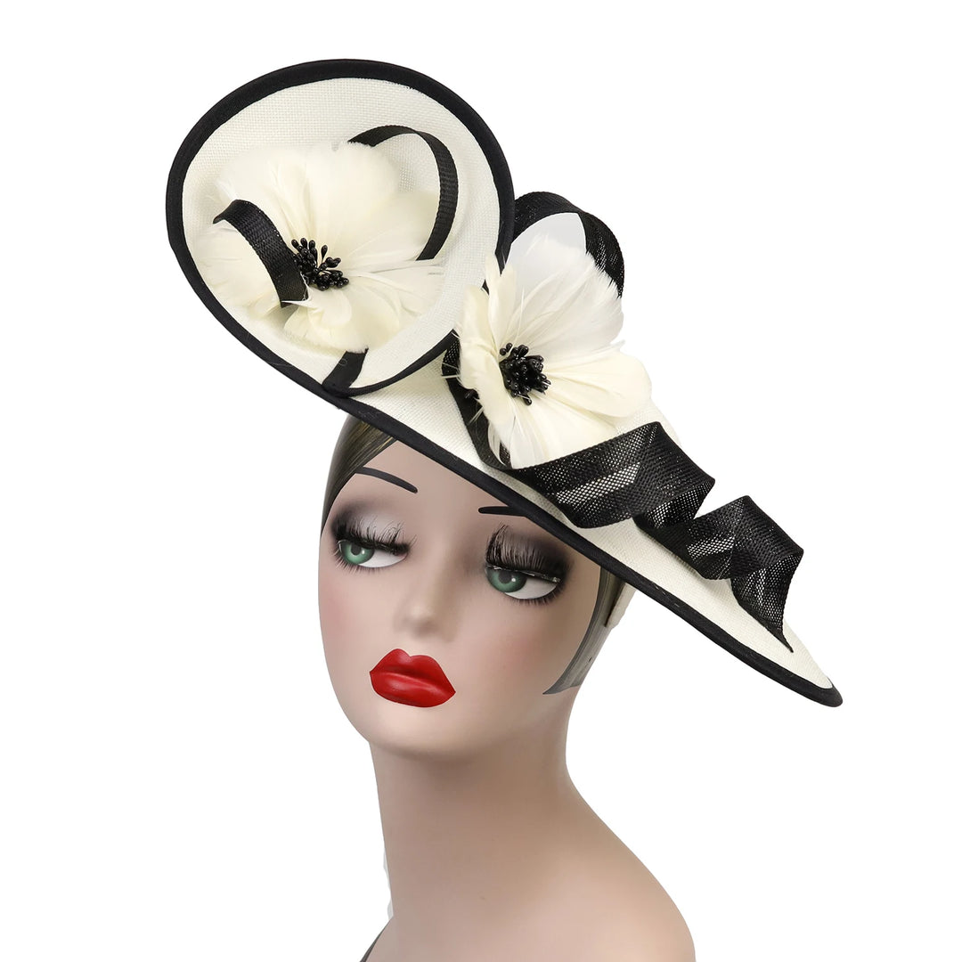 Unique Derby Sinamay Hat