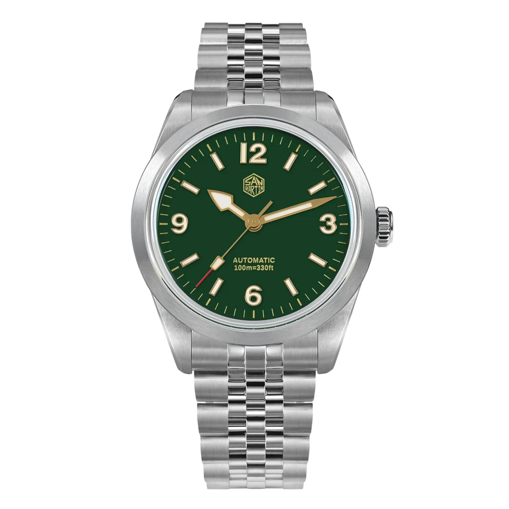 Glorious Sapphire Glass Mechanical Wristwatch
