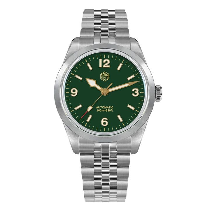 Glorious Sapphire Glass Mechanical Wristwatch