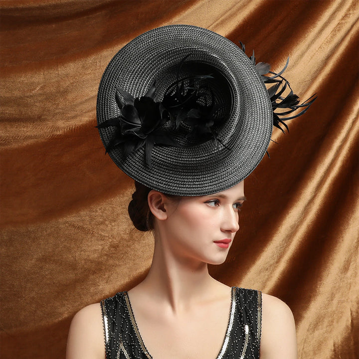 Unique Derby Sinamay Hat