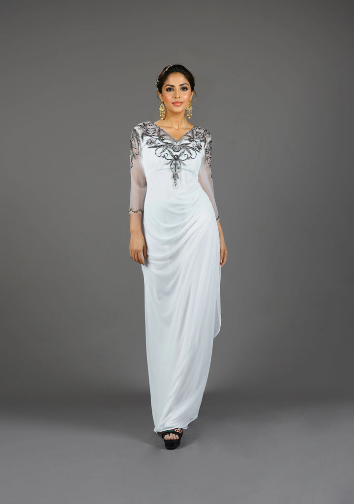 Keep You Accompanied Pearl Jade Evening Dress