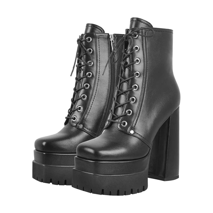 Trendy Side Zipper Ankle Boots